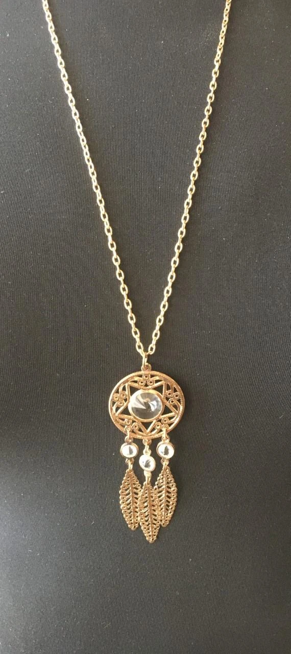Collier necklace Halskette collar halsketting collana muince colar Fantaisie dor